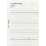 thumbnail of Gesprächsnotizblock A5 50 Blatt