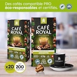 thumbnail of Café en Capsules Aluminium - Café Royal Pro | 200 Dosettes - Compatibles avec les Machines à café Nespresso®* Alu à usage Domestique - SAVEUR NOISETTE