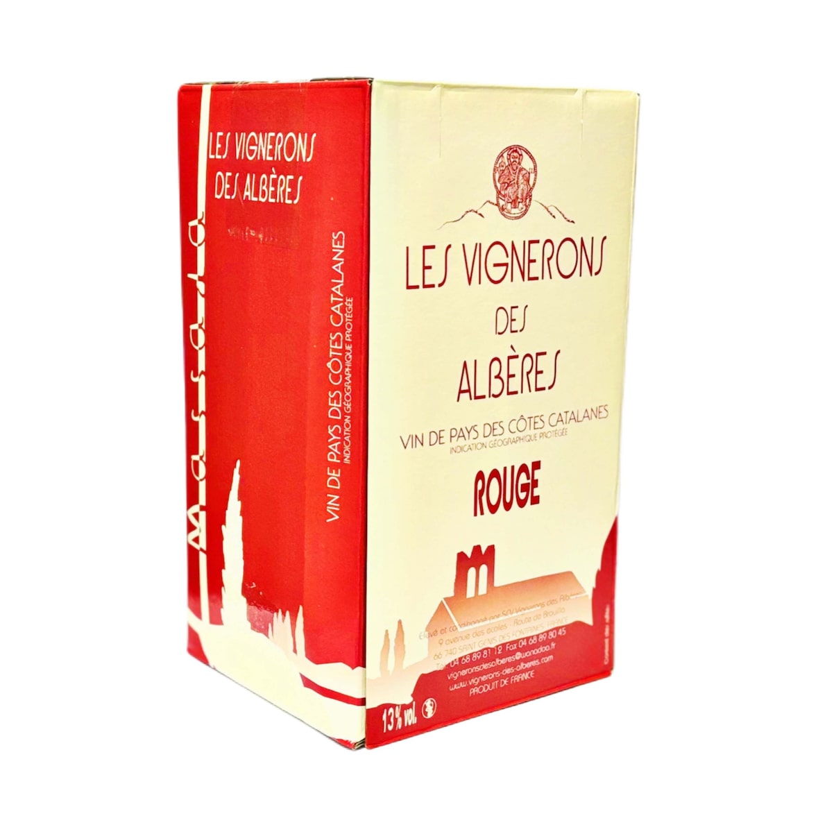 Les Vignerons des Alberes - Fontaine à Vin Rouge 5L