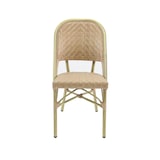 thumbnail of Chaise de bistrot en rotin Bambou-Naturel 57x47x90cm (Lot de 2) - Feros
