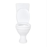 thumbnail of Komplettset Stand WC Abgang Waagerecht Wand Tiefspüler + Deckel + Spülkasten