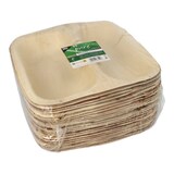 thumbnail of 25 Siegelschalen Palmblatt "pure" eckig 700 ml 4 cm x 25 cm x 26 cm 2-geteilt