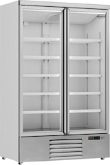 thumbnail of Professioneller Kühlschrank mit 2 Glastüren Weiß - 7455.2200 COMBISTEEL