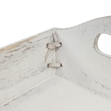 thumbnail of Décoshop26 - Ensemble de 3 plateaux de service petit-déjeuner empilables en bois blanc vieilli vintage 04_0002999