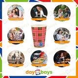 thumbnail of DayBays 12000 Stk. Kaffeebecher 7,5oz/180ml Ø7cm " Coffee To Go Becher " Pappe mit PE-beschichtet
