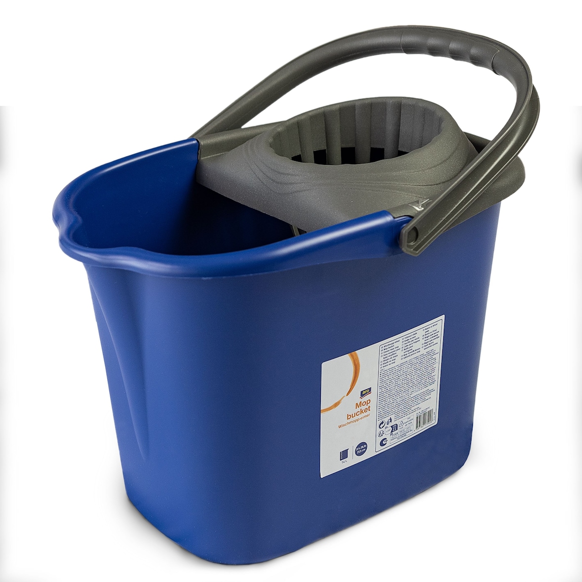 aro Secchio con strizzatore, 14 litri