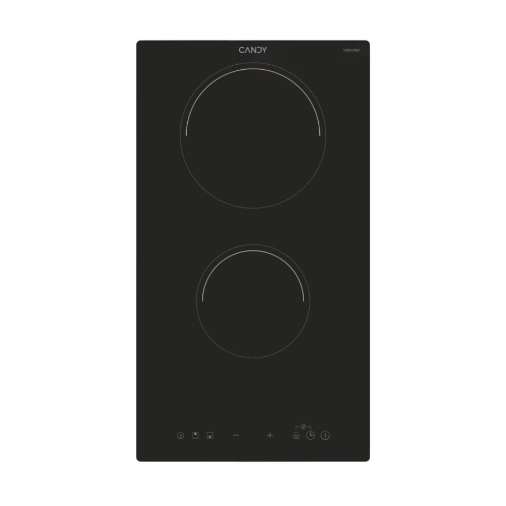 Piano cottura Candy ad induzione CID301 con 2 zone di cottura 30 cm. colore nero