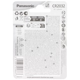 thumbnail of Panasonic Batterie Lithium, Knopfzelle, CR2032, 3V Electronics, Lithium Power, Retail Blister (4-Pack)