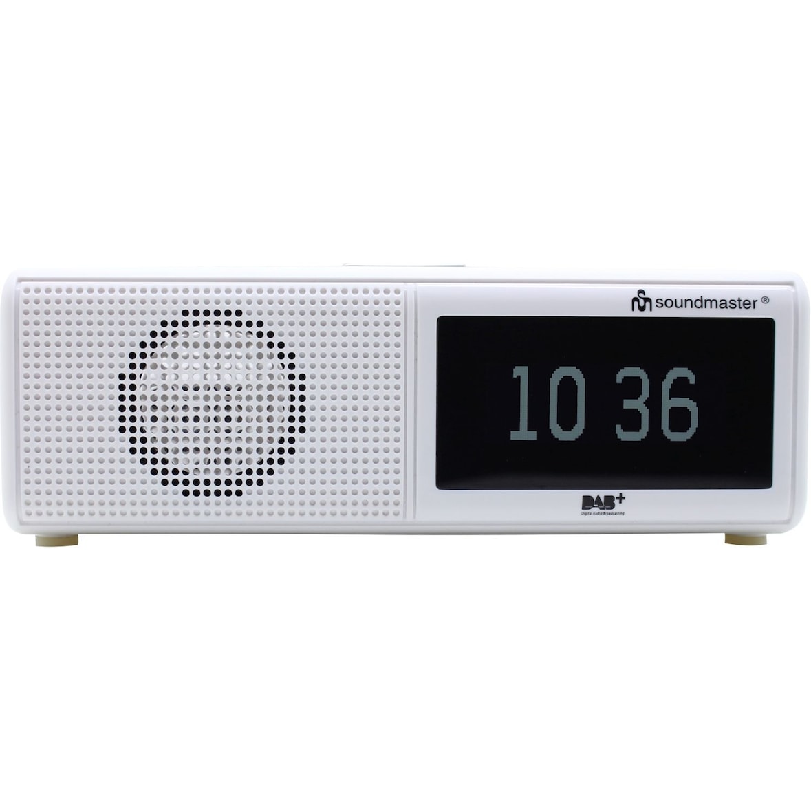 Soundmaster UR8350WE DAB+ und UKW Radiowecker (Dualalarm) mit USB-Anschluss