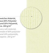 thumbnail of Mikrofasertücher für Fett und Flüssigkeiten Standard aus Polyester/Polyamid Gelb 10 Stück