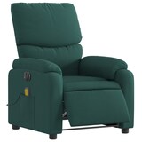 thumbnail of vidaXL Massagesessel Elektrisch Dunkelgrün Stoff