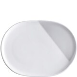 thumbnail of KAHLA 023371A90002C O-The better place Platte, oval 23,5 cm weiß | weiße Servierplatte aus Porzellan