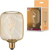 thumbnail of Paulmann Metallic Glow Standard 230 V Ampoules LED Zyl  180lm 4W 1800K gradable Laiton 29260