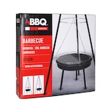 thumbnail of WellHome - Tripé para churrasco com corrente e grelha em aço 151cm