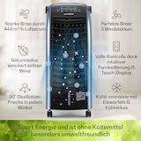 thumbnail of Maxfresh Ocean Ventilator Luftkühler 6L 65W Fernbedienung 2x Eispack Schwarz / blau