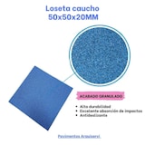 thumbnail of Pavimentos Arquiservi - Losetas de Caucho - Pack 8 - 50x50x20mm (Azul)
