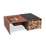 thumbnail of Braseiro/ Fire Pit Module s/ Grelhas Aço Corten