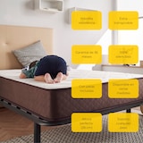 thumbnail of Somier con Patas Descansin | 150x200 cm | Materiales Resistentes | Silencioso | Gran Transpirabilidad