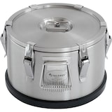 thumbnail of Stalgast Thermobehälter aus rostfreiem Edelstahl, 10 Liter, mit Gummischutzring 