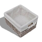 thumbnail of vidaXL Kommode mit 3 Körben Braun