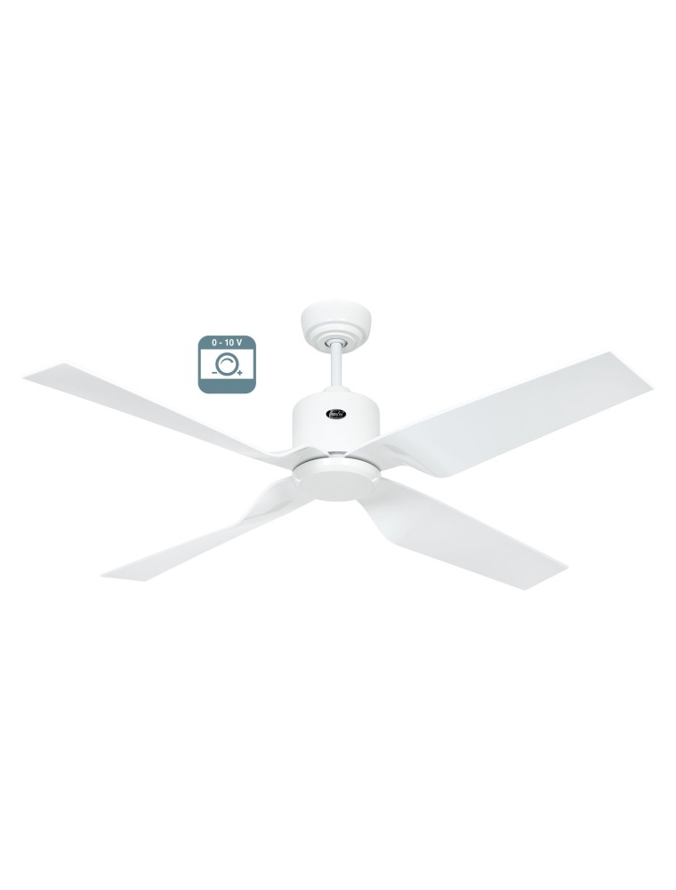 Eco Dynamix 132, Weißer Ventilator ohne Licht, CasaFan