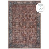 thumbnail of Flachgewebe Teppich waschbar Rot Vintage Orientalischer Used-Look | 152x230cm