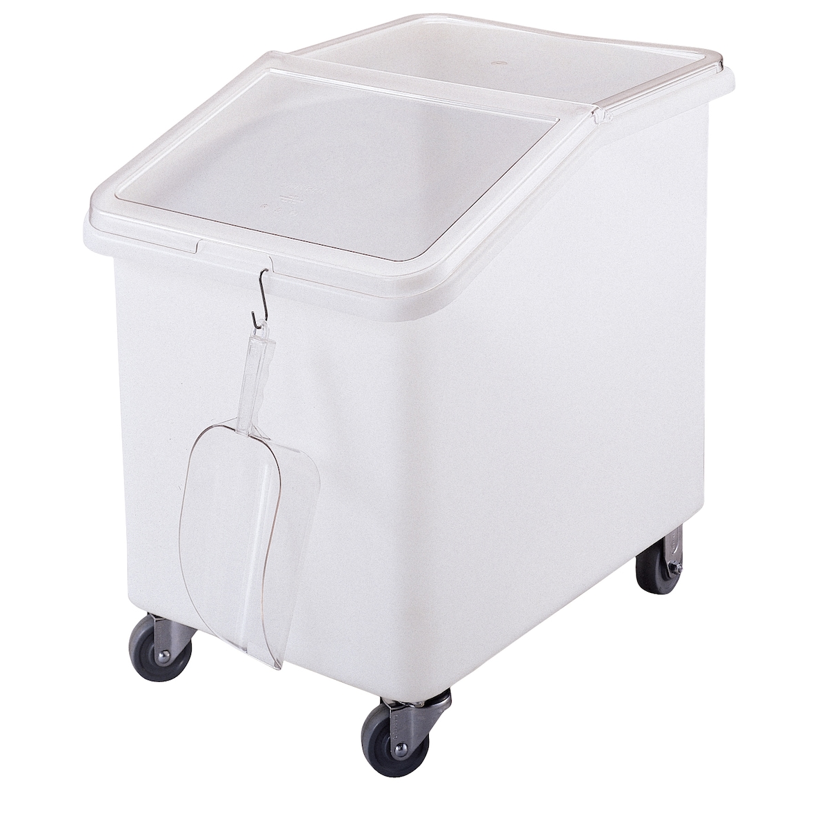 CAMBRO - IBS37-148 - Chariot à ingrédients avec couvercle incliné 140 L - 75 x 55 x 71 cm - Blanc