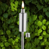 thumbnail of GARDEBRUK® Gartenfackel Öl 12er Set 330ml Edelstahl Rostfrei 115cm Hoch Fackeln Ölfackeln Garten Draußen