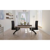 thumbnail of vidaXL Eetkamerstoelen 2 st kunstleer zwart