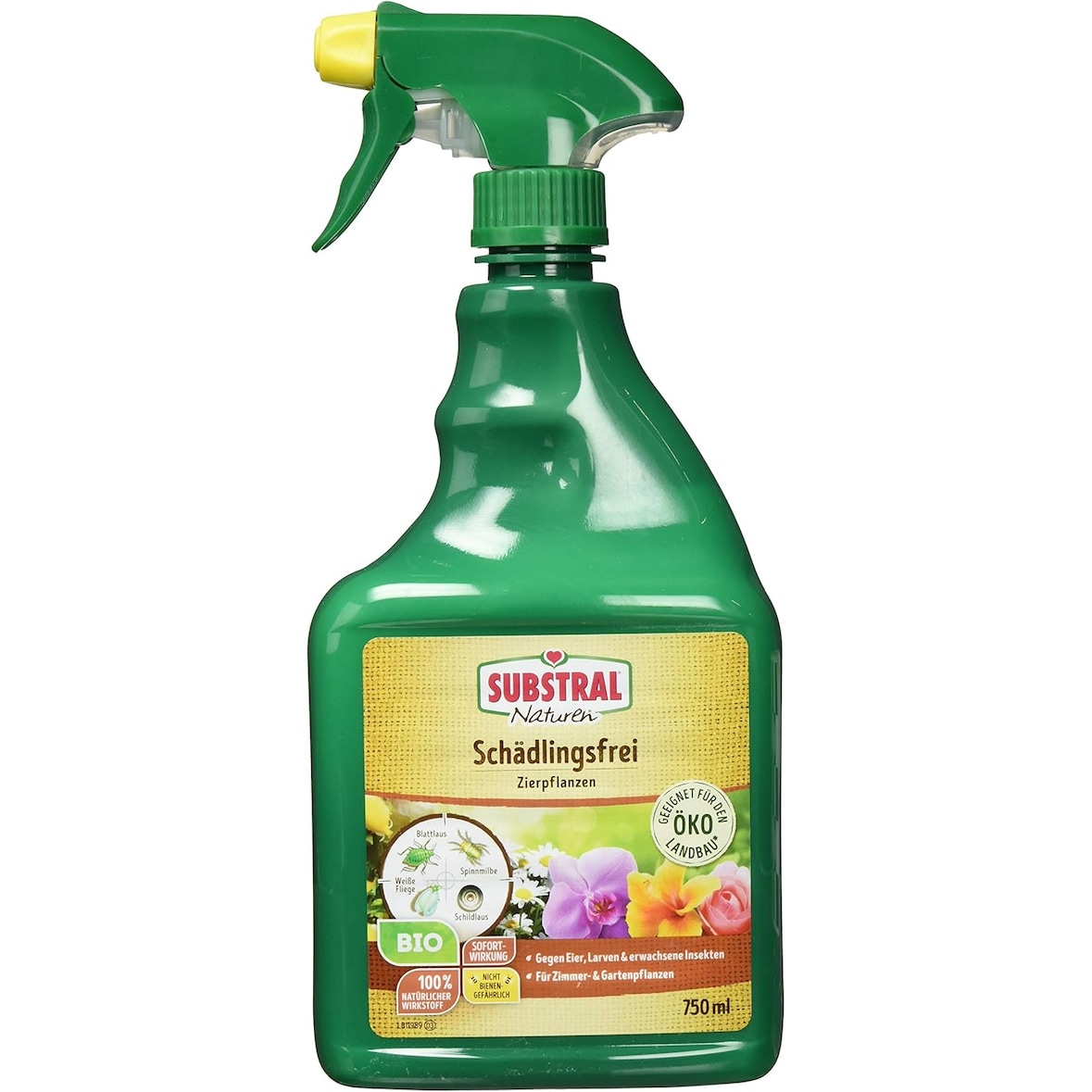 Substral Naturen Schädlingsfrei Zierpflanzen 750 ml Sprühflasche