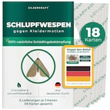 thumbnail of Schlupfwespen gegen Kleidermotten: 6 Lieferungen je 10 Karten (60 Karten gesamt)