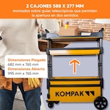 thumbnail of Carro para herramientas plegable con mesa de trabajo KT01 Kompak
