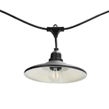 thumbnail of Guirlande Guinguette 5M Paros avec 5 abat-jours Noir Design culots E27 extensible
