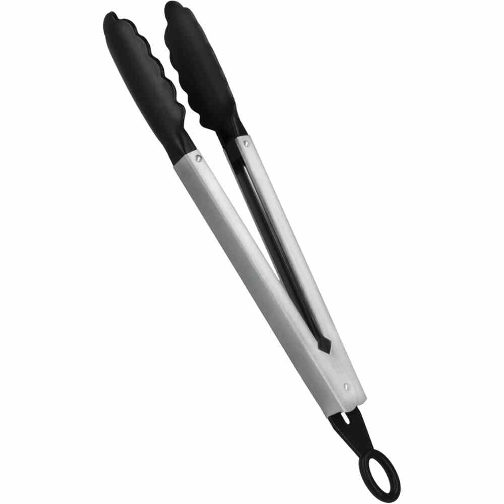 METALTEX   Grillzange schwarz 30 cm