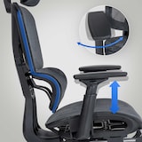 thumbnail of Silla de oficina Grover Negro