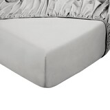 thumbnail of DoubleDry Hoeslaken 140 x 200 cm - 100% katoen - licht grijs