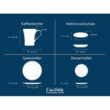 thumbnail of CreaTable Celadon bunt Kombiservice 16-tlg Steinzeug