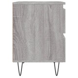 thumbnail of Table de chevet sonoma gris 40x35x50 cm bois d’ingénierie – Modèle Essence Pure