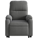 thumbnail of vidaXL Massagesessel mit Aufstehhilfe Dunkelgrau Mikrofasergewebe