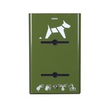 thumbnail of Rossignol - Distributeur de sacs canins mural ou pour poteau rouleaux 2x200 sacs HYGECA - vert olive