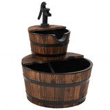 thumbnail of vidaXL Gartenbrunnen mit Pumpe 44,5x44,5x58 cm Massivholz Tanne