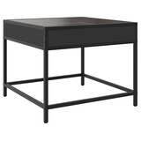 thumbnail of vidaXL Couchtisch mit Infinity-LED Schwarz 50x50x41 cm