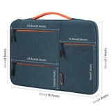 thumbnail of Sacoche Ordinateur Portable Imperméable 15-16 Pouces Protection Léger Élégant Bleu YONIS