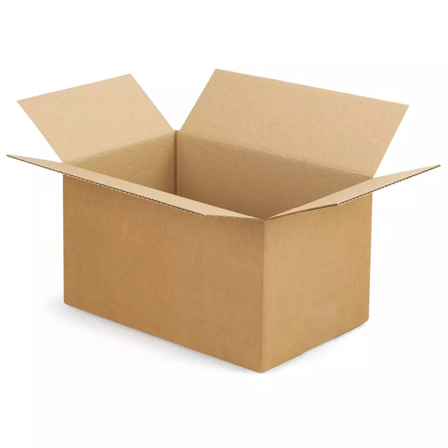 Caisses carton – (50) Simple cannelure brun 25x25x15.3 cm
