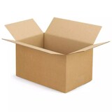 thumbnail of Caisses carton – (50) Simple cannelure brun 25x25x15.3 cm