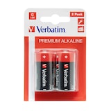 thumbnail of Verbatim Batterie Alkaline, Baby, C, LR14, 1.5V Premium, Retail Blister (2-Pack)