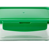 thumbnail of Benetton - Hermético Rectangular 1180ml en Borosilicato tapa Verde