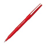 thumbnail of Stylo feutre Fineliner, tracé 0,4 mm, encre liquide rouge