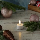 thumbnail of LED Teelicht Thea Uyuni Timer bis 400 Std. D: 3,4cm mit Batterie weiß