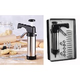 thumbnail of Edelstahl Gebäckpresse Teigpresse mit Aufsätzen